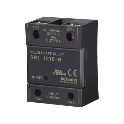 SR1-1210-N by Autonics - SOLIDSTATE RELAY SPST-NO 10A 24-240V
