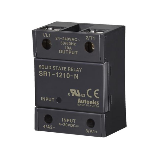 SR1-1210-N by Autonics - SOLIDSTATE RELAY SPST-NO 10A 24-240V