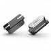 Two metallic components with 'HKC' branding on a white background