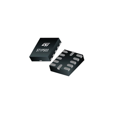 ST1PS03A1QTR by STMicroelectronics - IC REG BUCK SELECT 400MA 12TQFN