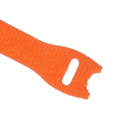 VST8.00OR by Techflex - HOOK&LOOP TIE ORANGE 8