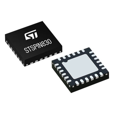 STSPIN830 by STMicroelectronics - IC MTR DRV MULTPHS 7-45V 24TQFPN