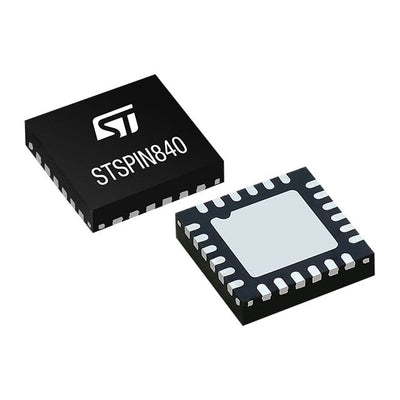 STSPIN840 by STMicroelectronics - IC MOTOR DRIVER 7V-45V 24TQFPN