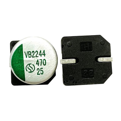 SVB016M471GABPE50V00A by Suscon - ALUMIN CAP POLY 470UF 20% 16V SMD