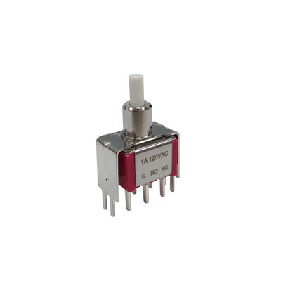 SW-PB8-BB00B10QE-1 by Adam Tech - SNAP-ACTING PUSHBUTTON SWITCH, V