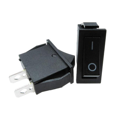 SW-R1-1A-E-1-0 by Adam Tech - MEDIUM ROCKER SWITCH, QUICK CONN