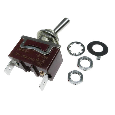 SW-T1-1A-B-K1 by Adam Tech - MEDIUM TOGGLE SWITCH, PC TERMINA