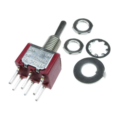 SW-T2-4E-B-A2-MA2 by Adam Tech - MINIATURE TOGGLE SWITCH, PCB VER