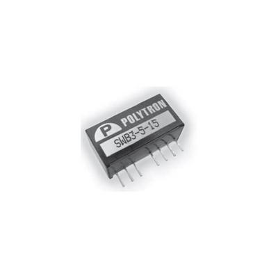 SWB3-24S15 by Polytron - DC DC CONVERTER 15V 3W