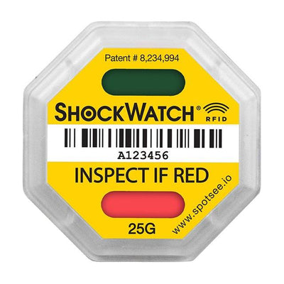 SWRFID-25G by SpotSee - SHOCKWATCH RFID-25G (YELLOW)