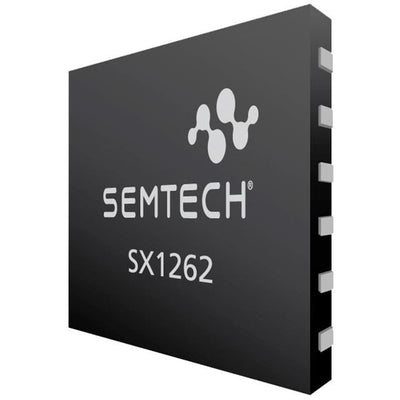 SX1262IMLTRT by Semtech Corporation - IC RF TXRX ISM<1GHZ 24VFQFN