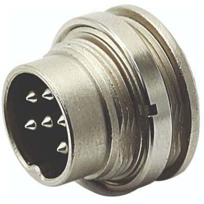 T 3477 100 by Amphenol Tuchel Industrial - CONNECTOR RECPT MALE 7P SILV SLDR CUP