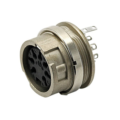 T 3427 100 by Amphenol Tuchel Industrial - CONNECTOR RECPT FMALE 6P SOLDER CUP