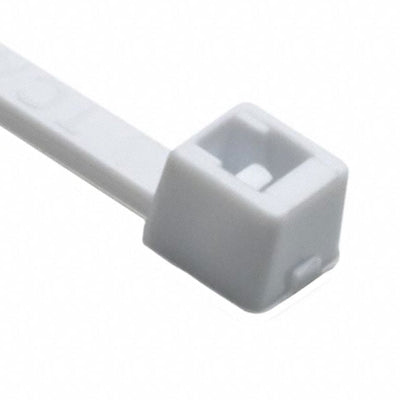 T18R10M4 by HellermannTyton - CABLE TIE LOCKING WHITE 18LB 3.93