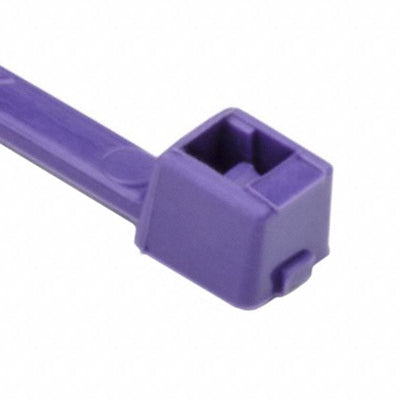 T18R7M4 by HellermannTyton - CABLE TIE LOCKING VIOL 18LB 3.93