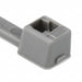 T18R8M4 by HellermannTyton - CABLE TIE LOCKING GRAY 18LBS 3.93