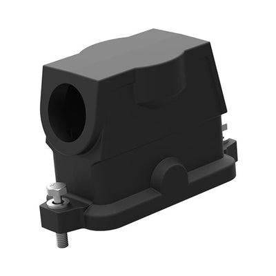 H16BPR-TSHC-M32-EMC-C by TE Connectivity Aerospace, Defense and Marine - CONNECTOR HOOD SIDE ENTRY SZH16B M32