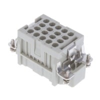 T2050182101-000 by TE Connectivity AMP Connectors - INSERT MALE 18POS+1GND HEE-018-M