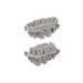 T2100042201-000 by TE Connectivity AMP Connectors - HK4/0-004-F,WITH ONE SLOT SCREW