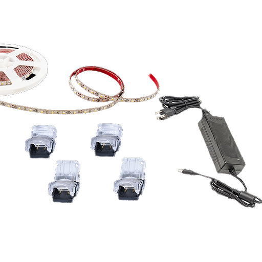 T300-27K-12V-R16-KIT by LED Lighting Inc - WHITE LED 2.2W KIT 16FT RL