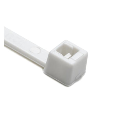 T30R10C2 by HellermannTyton - CABLE TIE LOCKING WHITE 30LB 5.83