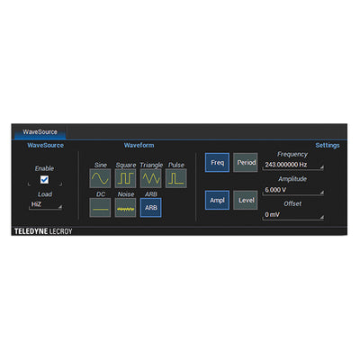 T3DSO2000-FG by Teledyne LeCroy - ARB GEN 25MHZ SOFTWARE T3DSO2000