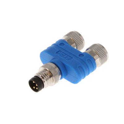 T4081122004-000 by TE Connectivity AMP Connectors - CONNECTOR Y-ADPT 4P-3P M-F/F INLINE