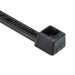 T40L0HSC2 by HellermannTyton - CABLE TIE LOCKING BLK 40LBS 1.214