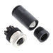 T4110402021-000 by TE Connectivity AMP Connectors - CONNECTOR PLUG FMALE 2POS GOLD SCREW
