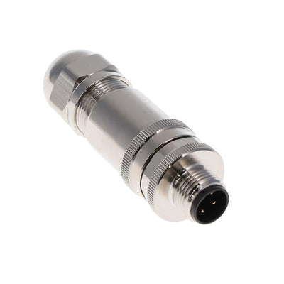 T4111411041-000 by TE Connectivity AMP Connectors - CONNECTOR RECPT MALE 4POS GOLD SCREW