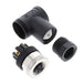 T4112402041-000 by TE Connectivity AMP Connectors - CONNECTOR PLUG FMALE 4POS GOLD SCREW
