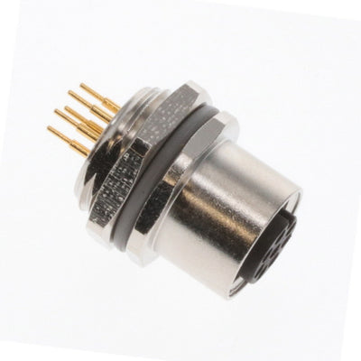 T4143012081-000 by TE Connectivity AMP Connectors - CONNECTOR RECPT FMALE 8POS GOLD SOLDER