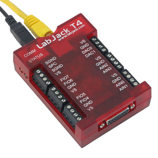 T4 by Labjack Corporation - MULTI DAQ USB & ETHERNT 12 ANLG