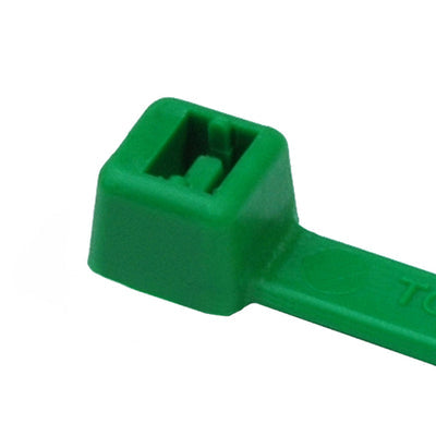 T50L5C2 by HellermannTyton - CABLE TIE LOCKING GRN 50LBS 1.28
