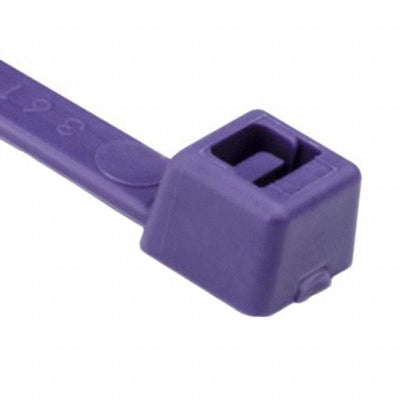 T50L7C2 by HellermannTyton - CABLE TIE LOCKING VIOL 50LB 1.28