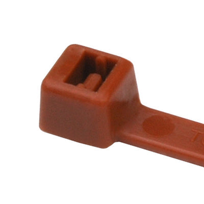 T50R1M4 by HellermannTyton - CABLE TIE LOCKING BRN 50LBS 7.95