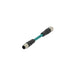 TAD1453A201-002 by TE Connectivity AMP Connectors - CABLE 4POS MALE TO FMALE 3.28