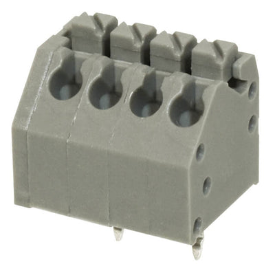 TBL002A-350-04GY-2GY by CUI Devices - TERMINAL BLOCK, SCREWLESS, 3.50,