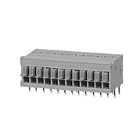 TBL009-254-12GY-2GY by CUI Devices - TERMINAL BLOCK, SCREWLESS, 2.54,