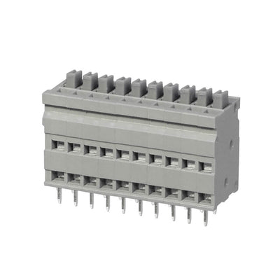 TBL009V-254-10GY-2GY by CUI Devices - TERMINAL BLOCK, SCREWLESS, 2.54,