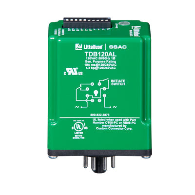 TDBH120AL by Littelfuse Inc. - RELAY TIME DEL 10230SEC 10A 120V
