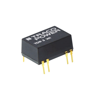 TDR 3-1222WI by Traco Power - DC DC CONVERTER +/-12V 3W