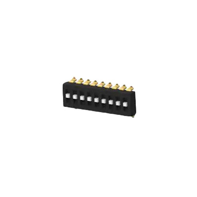 TDS09SGRSTR04 by TE Connectivity ALCOSWITCH Switches - TRI-STATE DIP 9P G RECESS SEAL T