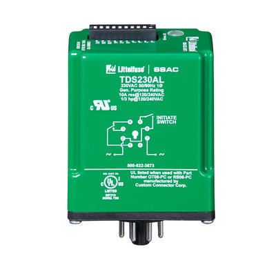 TDSH120AL by Littelfuse Inc. - RELAY TIME DEL 10230SEC 10A 120V