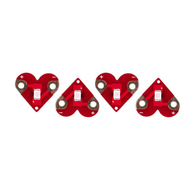 TEK004 by Pimoroni Ltd - SEWABLE HEART LEDS