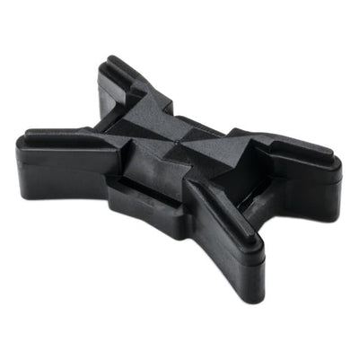 TELS-SPK2 by HellermannTyton - CABLE TIE HLDR SNGLE BLACK