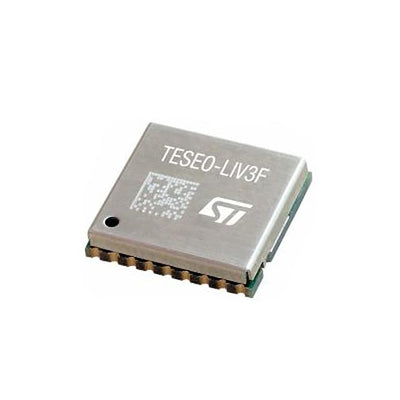 TESEO-LIV3F by STMicroelectronics - RF RCVR GNSS/GPS 1.575GHZ 18LCC