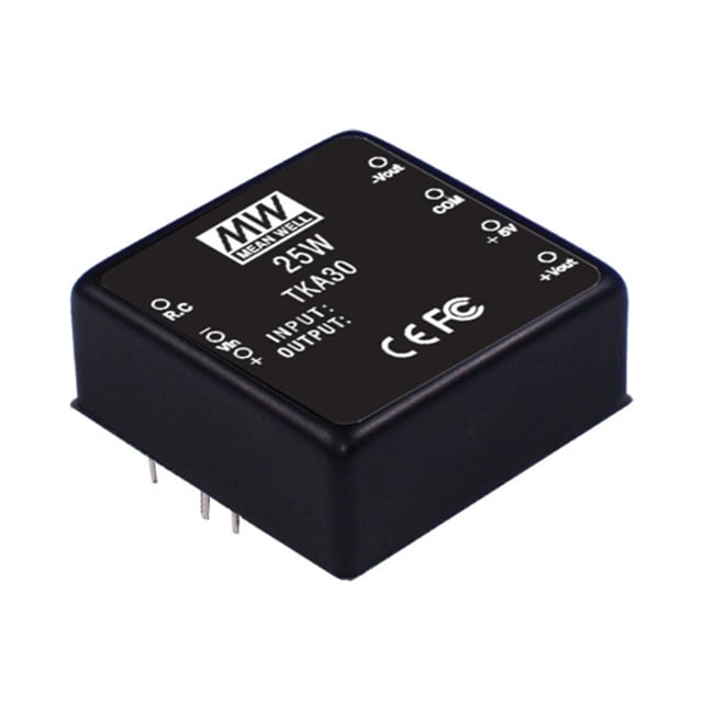 TKA30B-B by MEAN WELL USA Inc. - DC DC CONVERTER +/-12V 7.4W