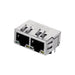 TMJG26945AENL by Taoglas Limited - CONNECTOR JACK 2PORT 1000 BASE-T