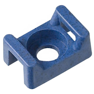 TM2S8-C186 by Panduit Corp - CABLE TIE HLDR DUAL SCREW #8 BLU